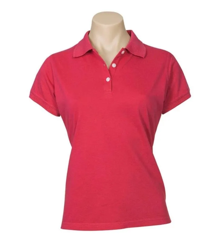 Ladies Neon Polo