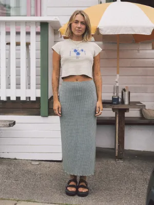 Levitation Mesh Skirt - Pistachio