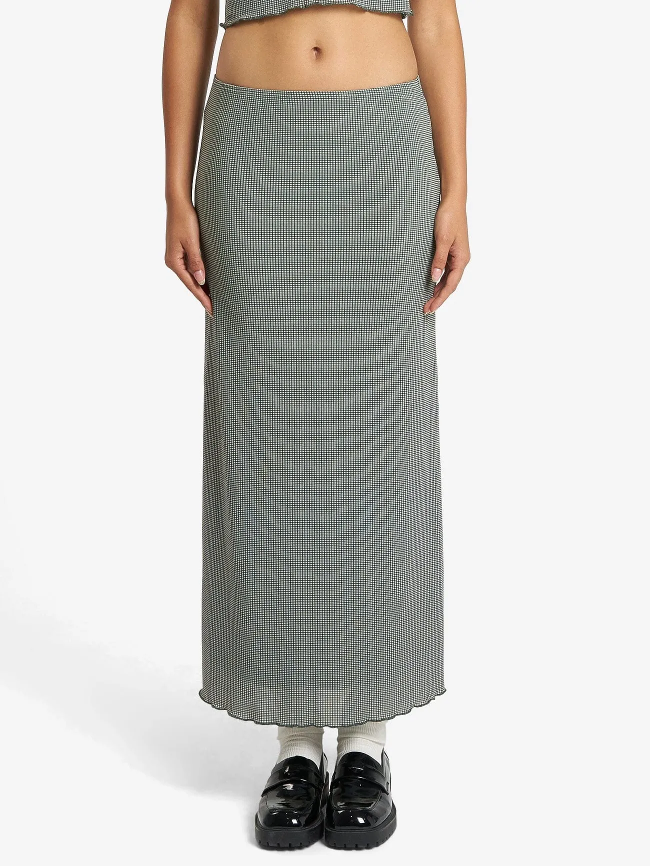 Levitation Mesh Skirt - Pistachio