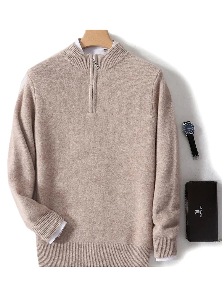 Luxury wool casual sweater