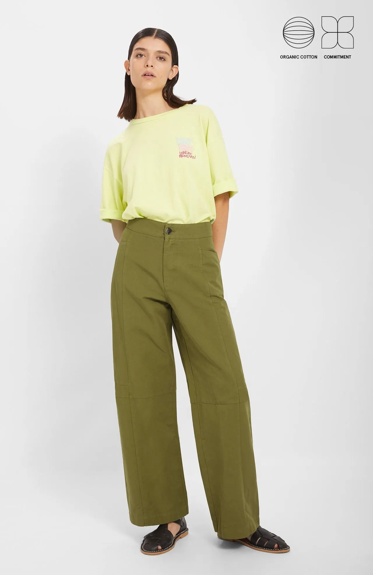 Martine Trousers - Khaki