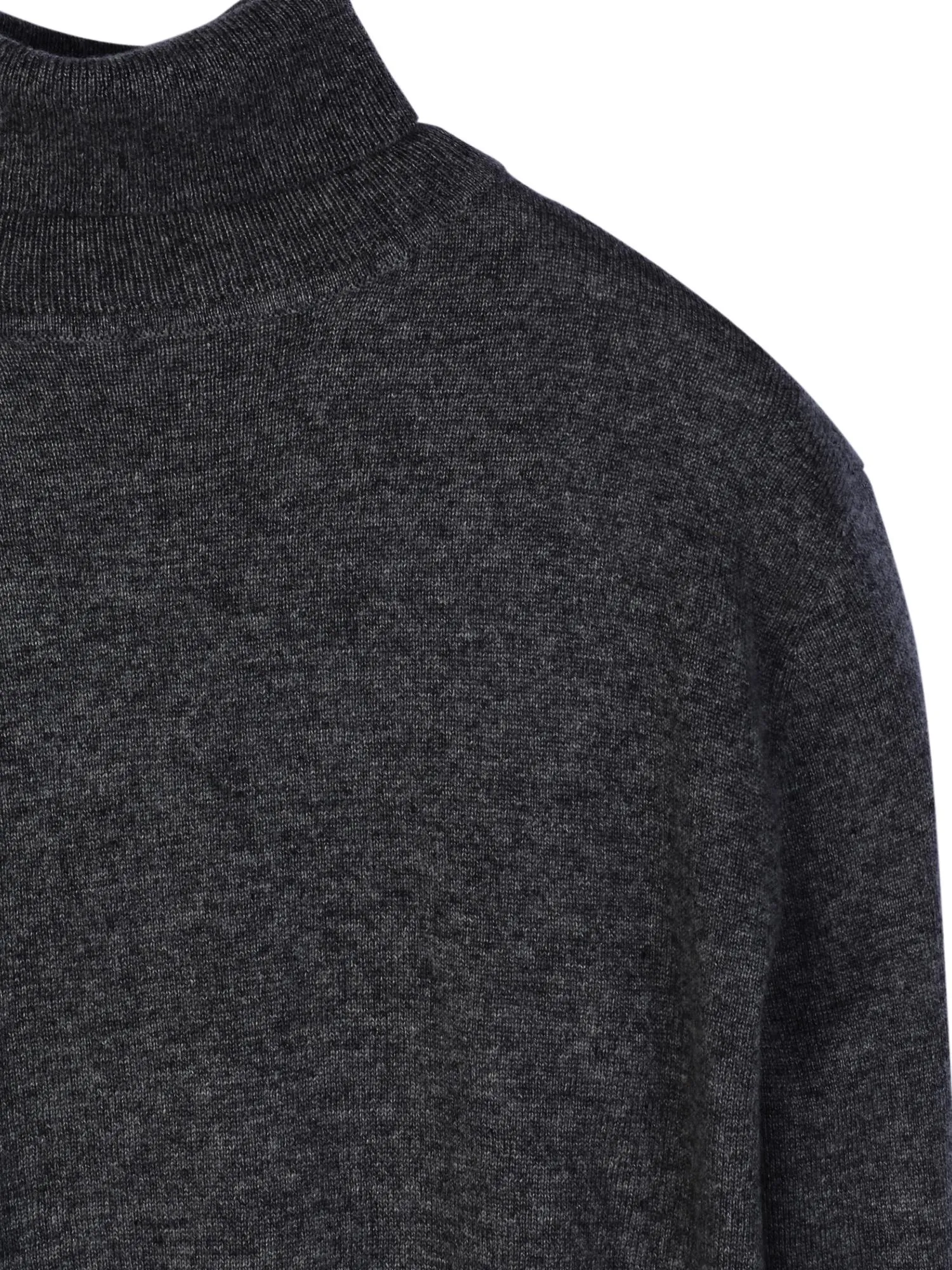 Men Turtleneck Sweater_Graphite