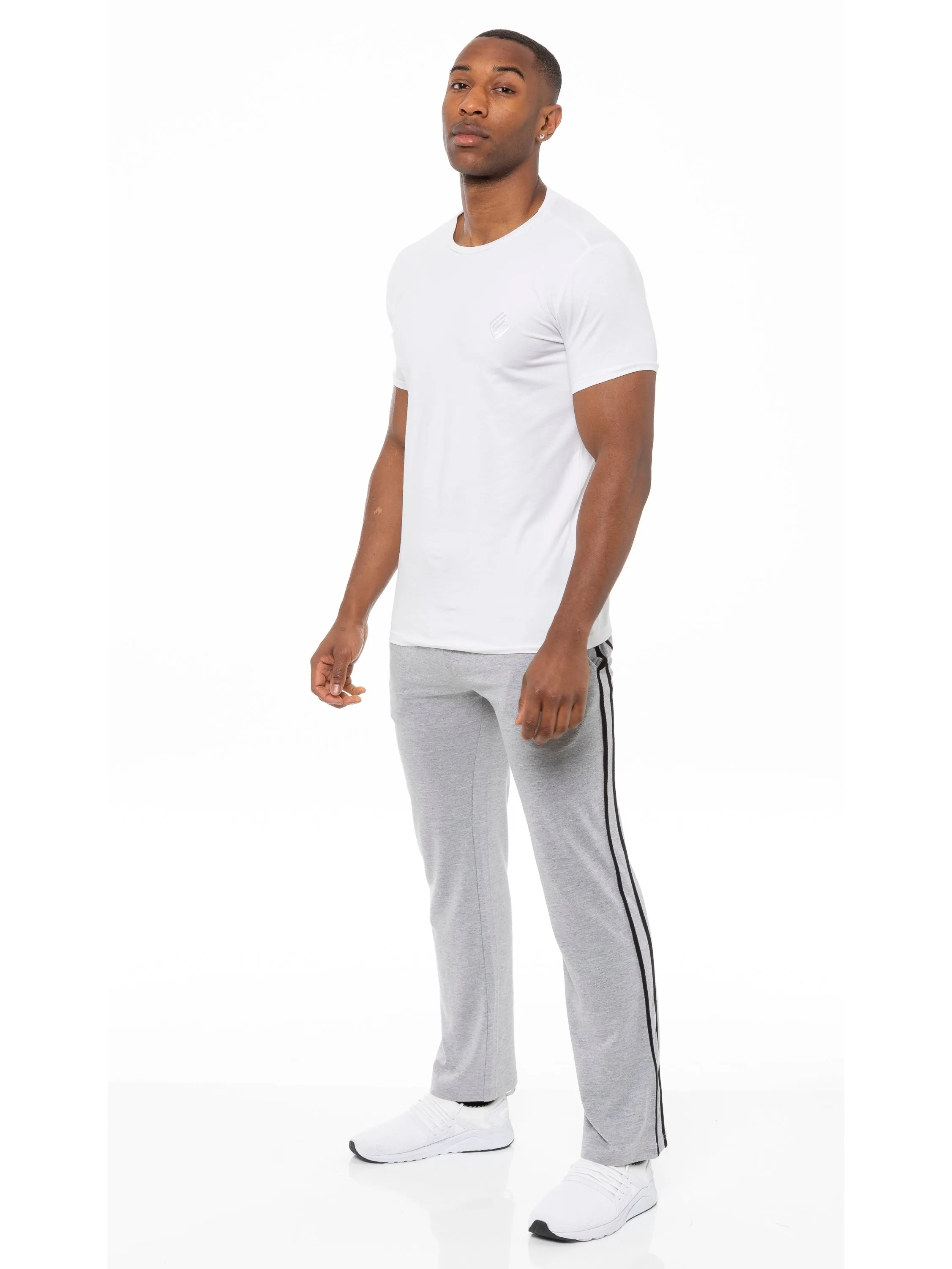 Mens Casual Striped Pyjama Lounge Pants | ENZO Designer Menswear