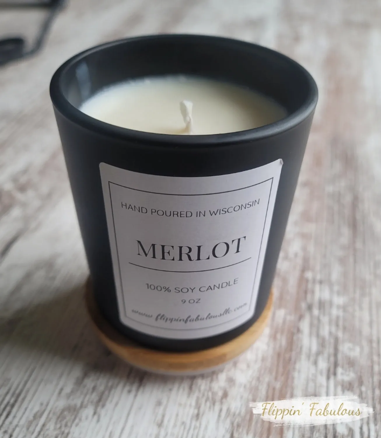 Merlot Soy Wax Candle-Multiple Sizes Available