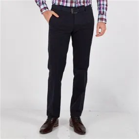 Meyer - New York, Navy Trousers, Blue Trim