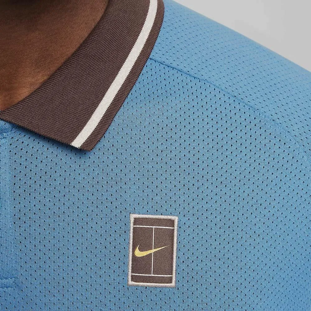 Nike Men's Heritage Polo - Aegean Storm