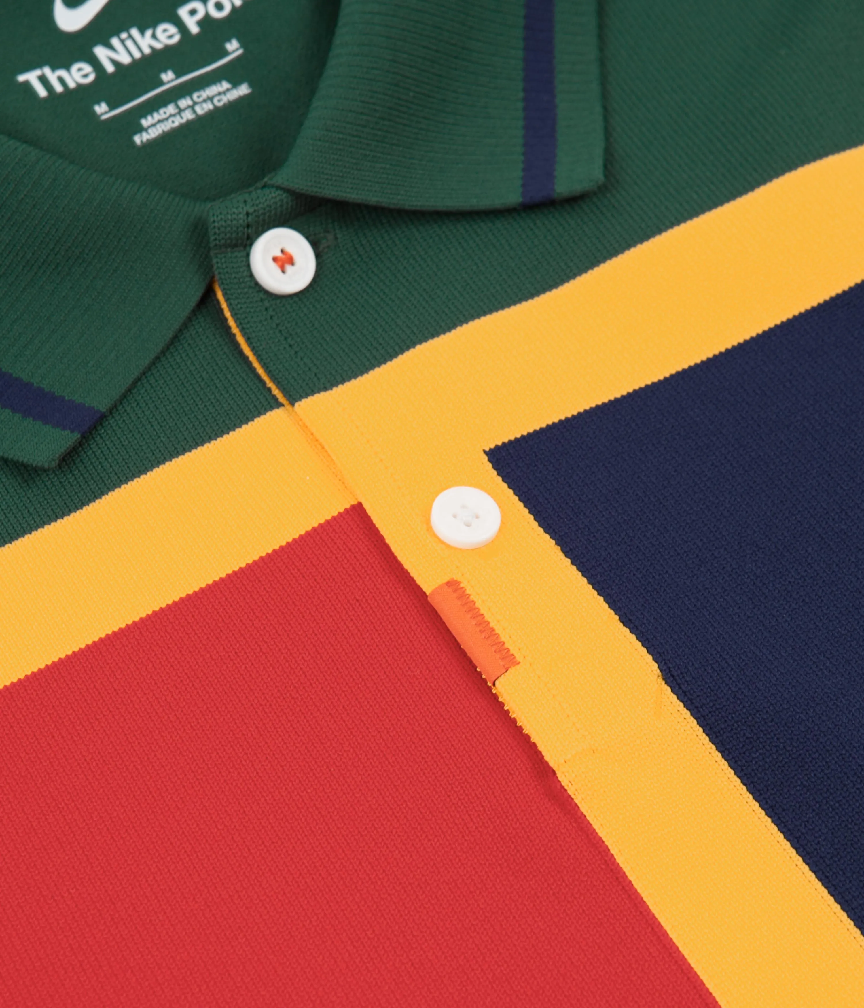 Nike SB Court Polo Shirt - Binary Blue / University Red / Binary Blue