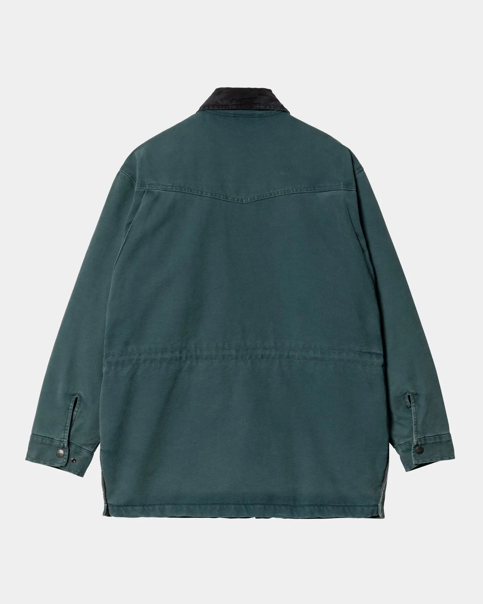 OG Santa Fe Coat | Deep Lagoon / Black (stone canvas)