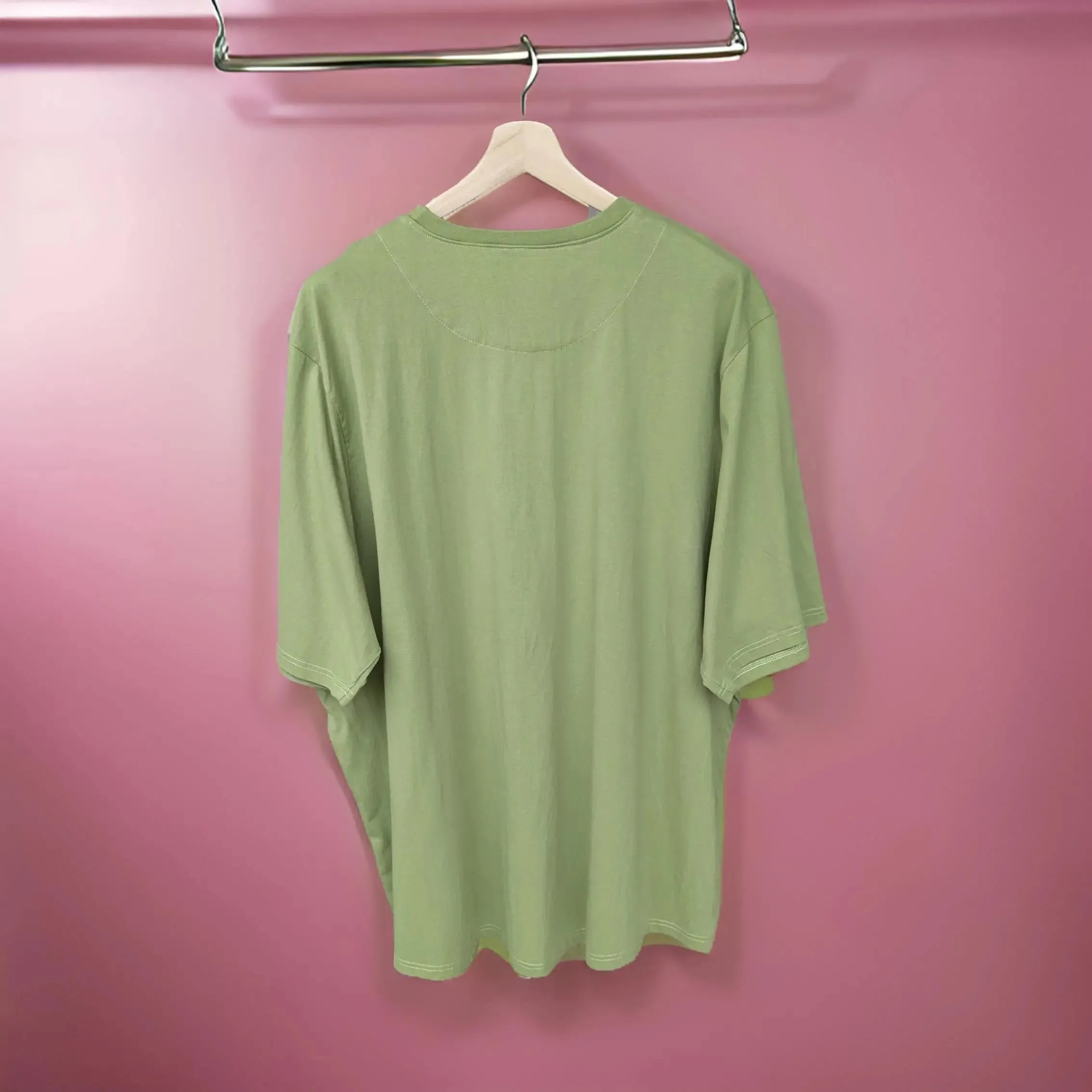 Olive Green Cotton Sweatshirt Half Sleeve (100% Cotton)