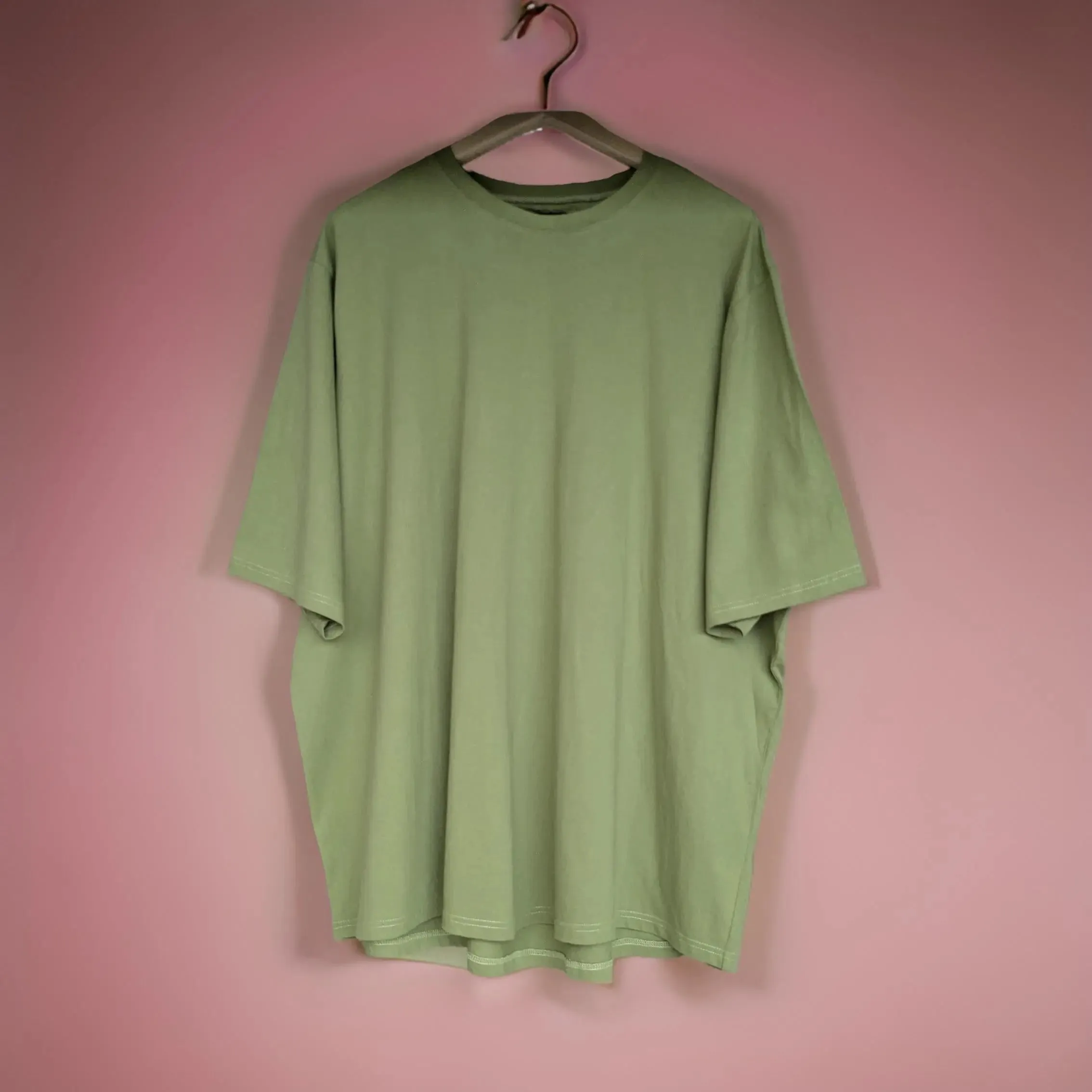 Olive Green Cotton Sweatshirt Half Sleeve (100% Cotton)