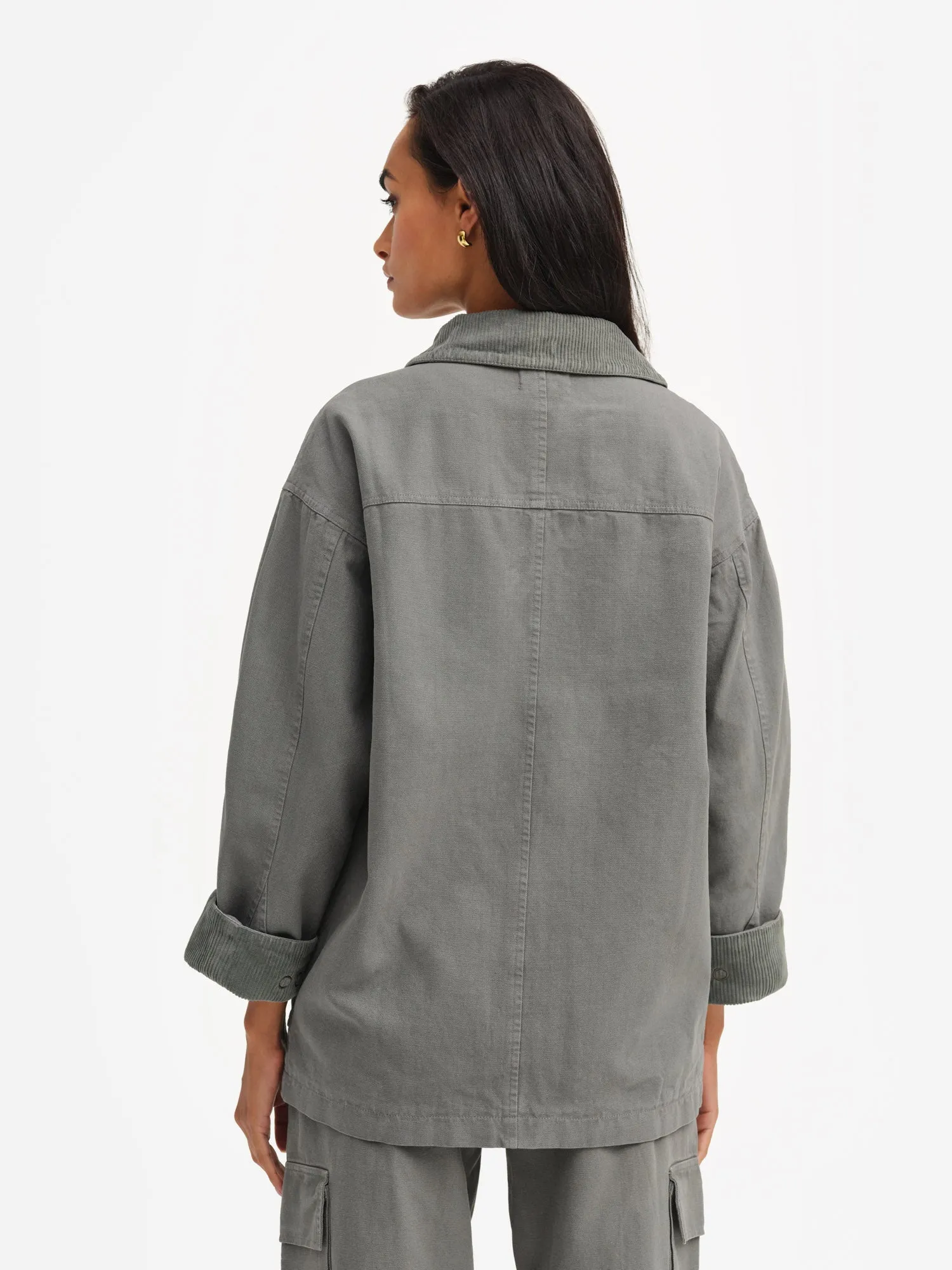 Organic Cotton Canvas Chore Jacket