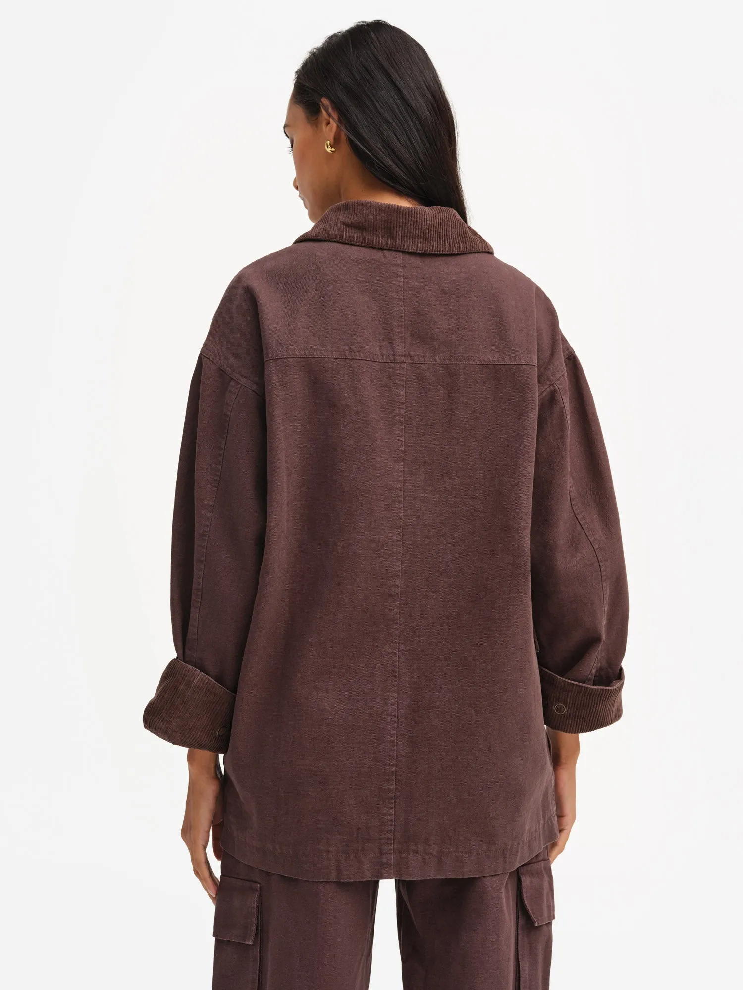 Organic Cotton Canvas Chore Jacket