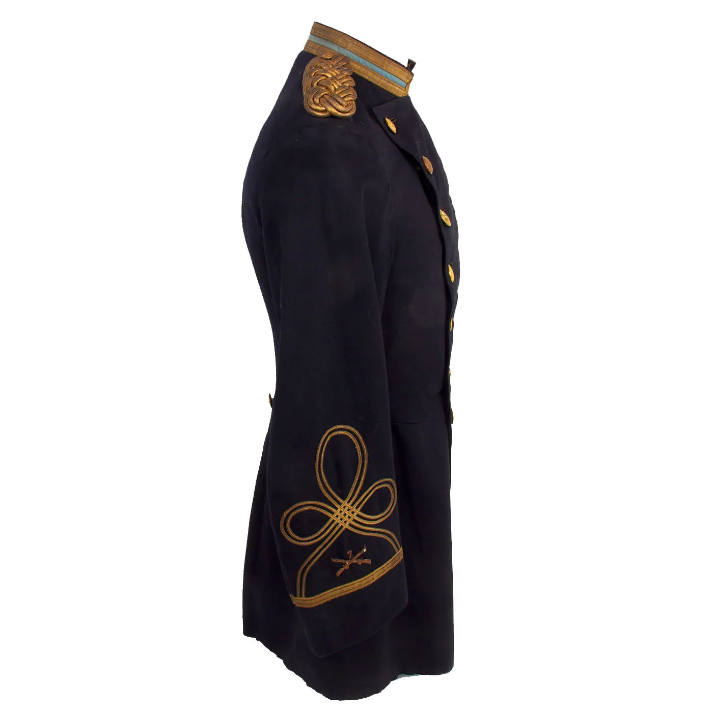 Original U.S. Philippine-American War US Army 7th Infantry Regiment Major’s Frock Coat Featuring Indian Service Button