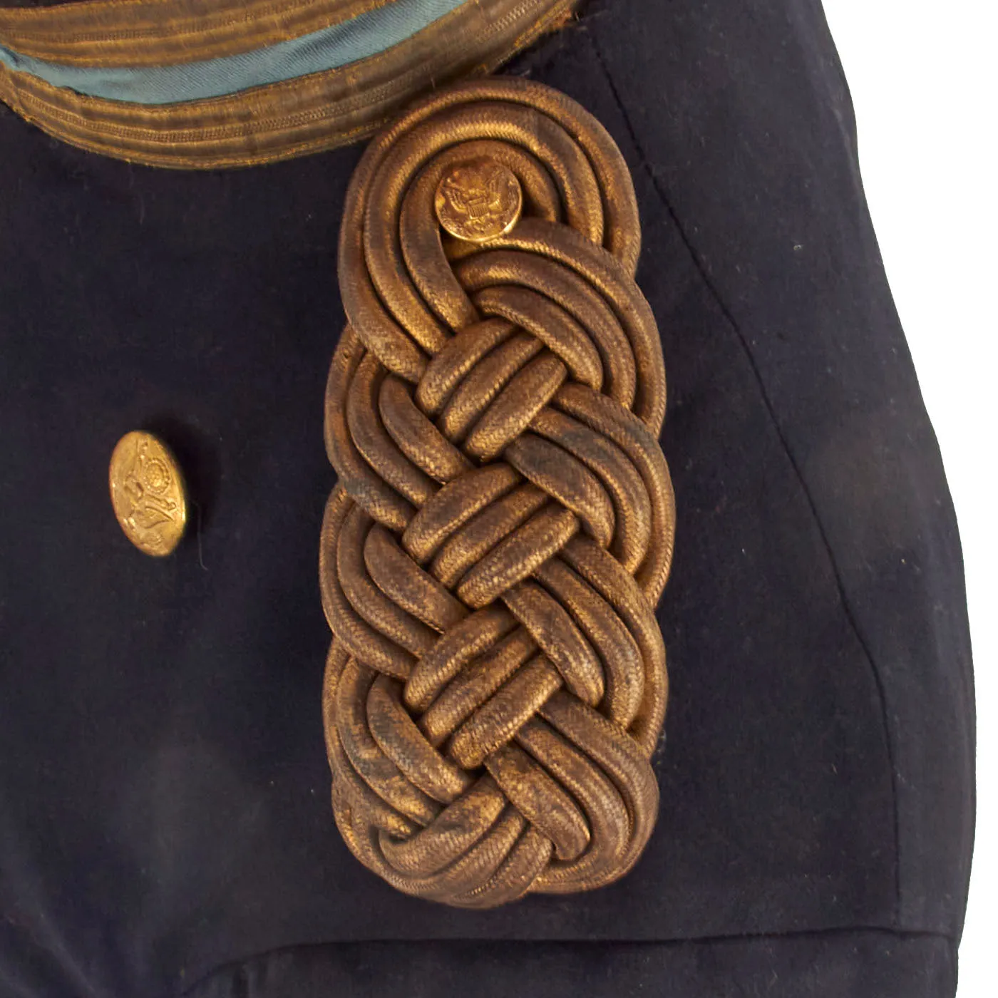 Original U.S. Philippine-American War US Army 7th Infantry Regiment Major’s Frock Coat Featuring Indian Service Button