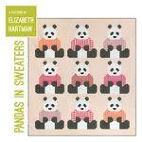 Pandas in Sweaters Pattern