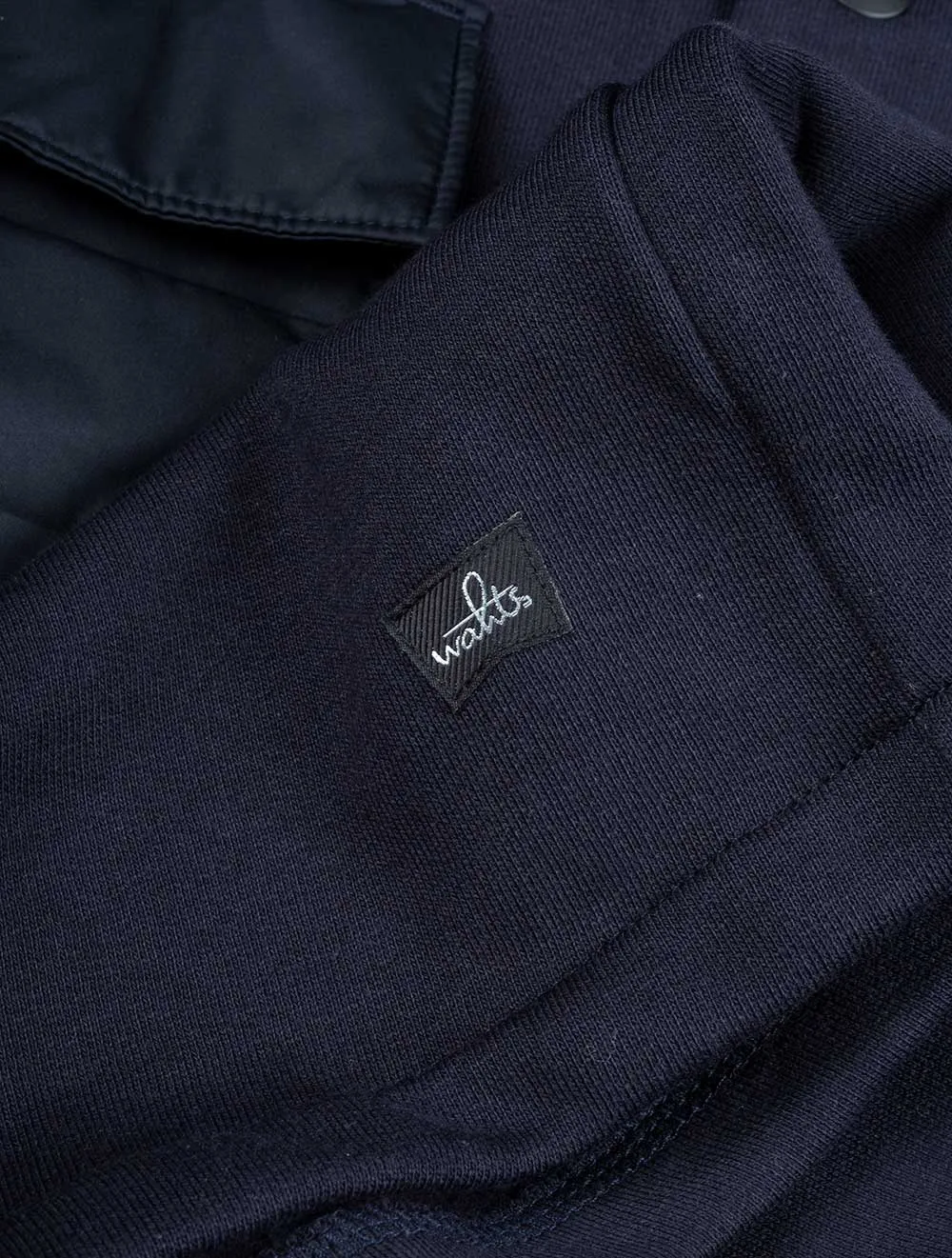 Patton Sweat Shirt Jacket Dark Navy