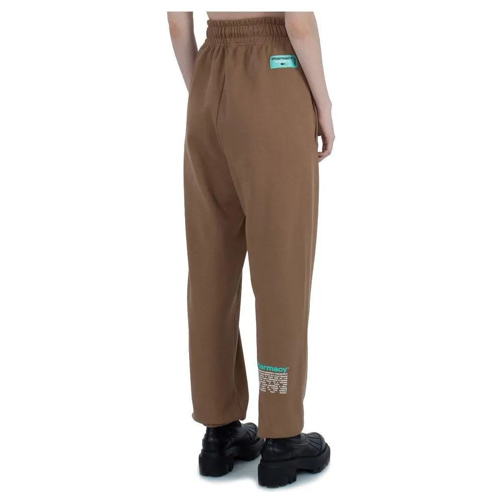 Pharmacy Industry Brown Cotton Women Trouser