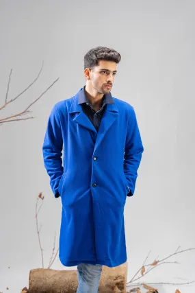 Polo Republica Men's Winter Fleece Long Coat