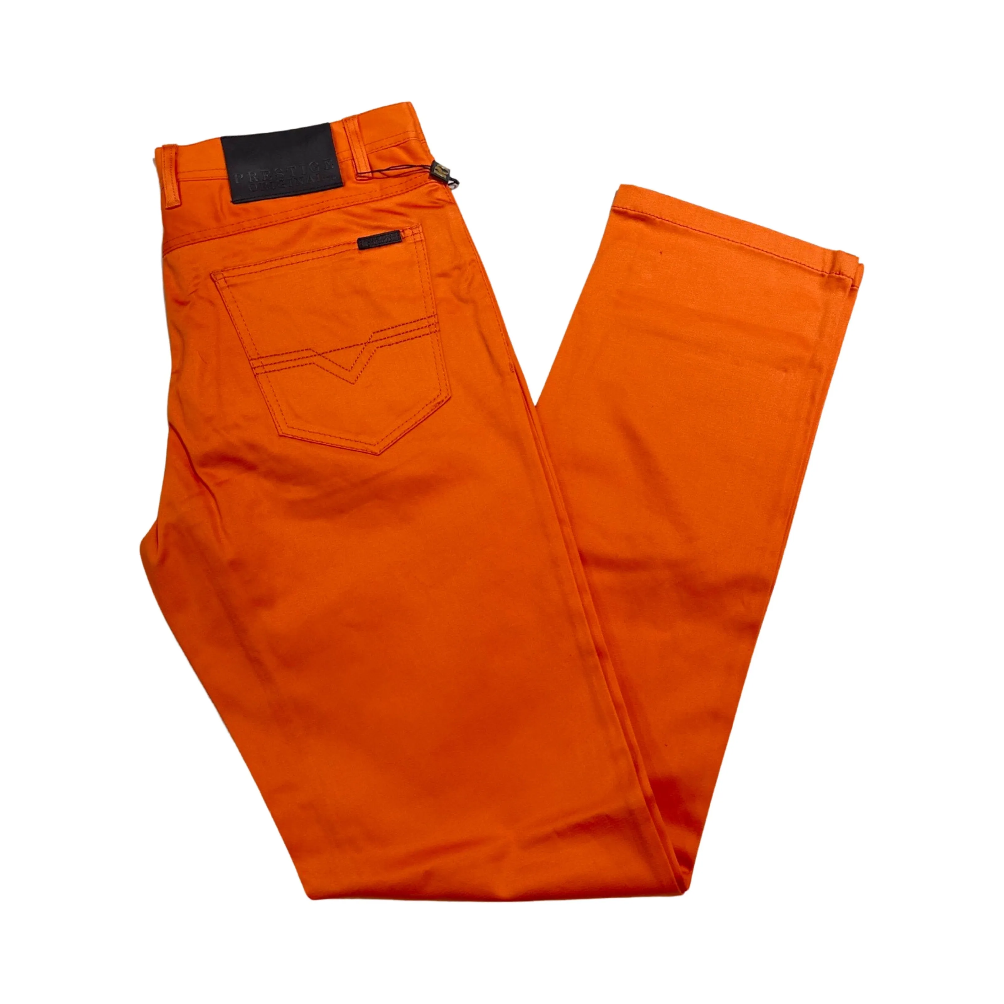 Prestige Men's Orange High-end Pants