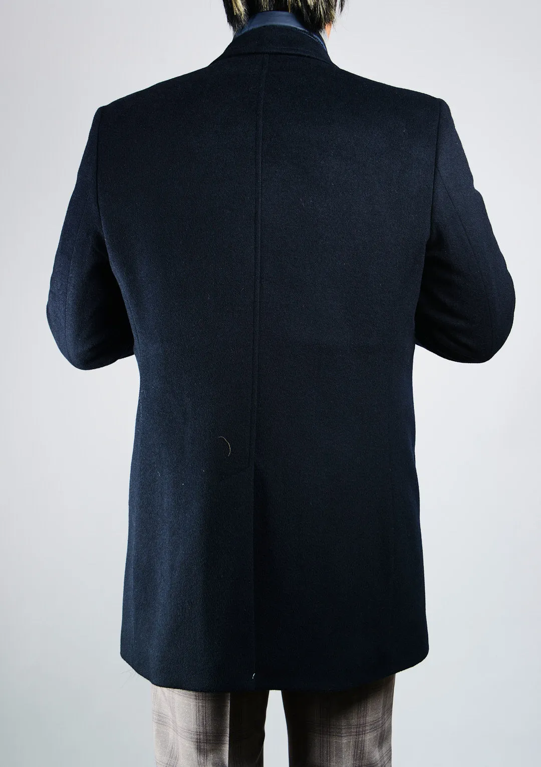 Preston Brushed Coat w/Shoulder Stitch Placket