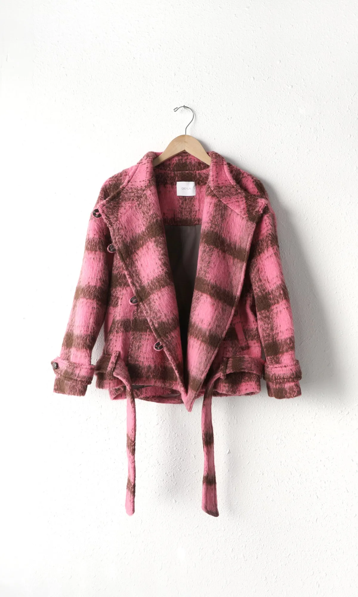 Reggie Brushed Plaid Jacket