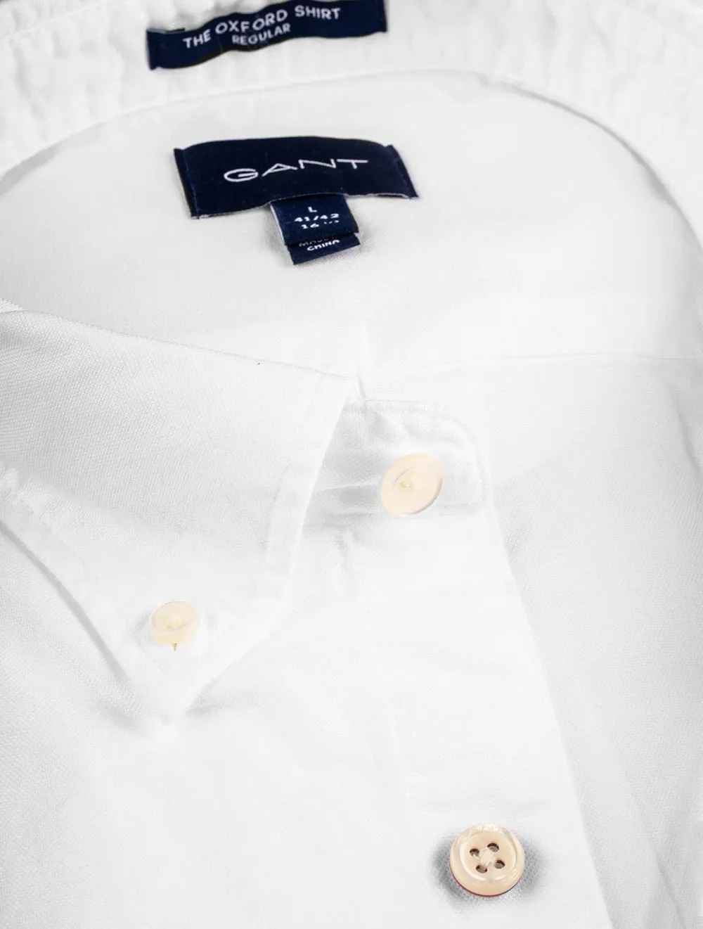 Regular Fit Oxford Shirt White