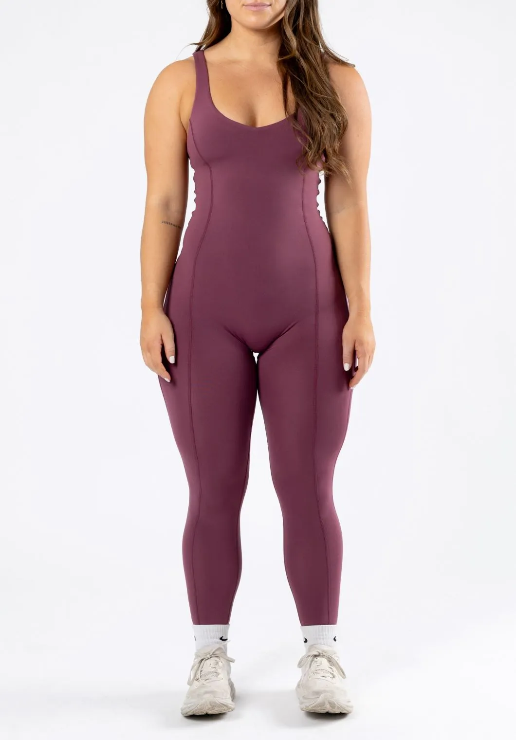 Reluna AirBrushed Sculptseam™ Jumpsuit Rose