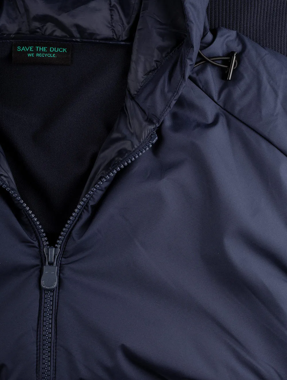 Remi Hooded Hybrid Navy