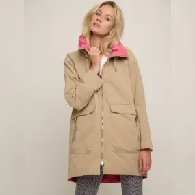 Rino & Pelle Reversible Coat | Sand / Lipgloss