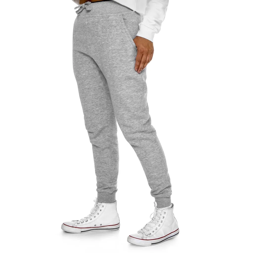 Rock Waterfall Premium Fleece Joggers