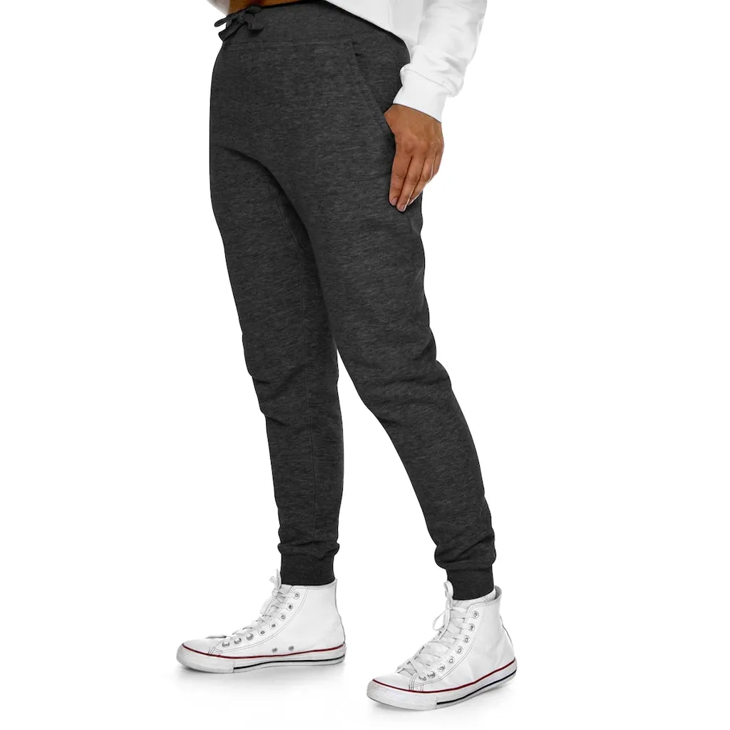 Rock Waterfall Premium Fleece Joggers