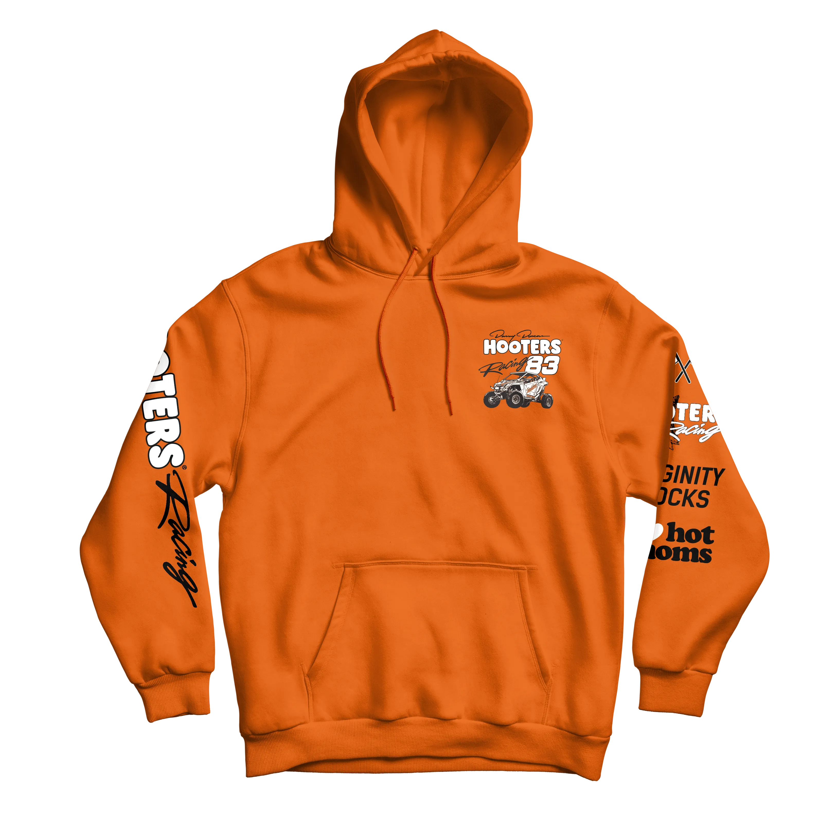 Rzr Racing Orange Hoodie