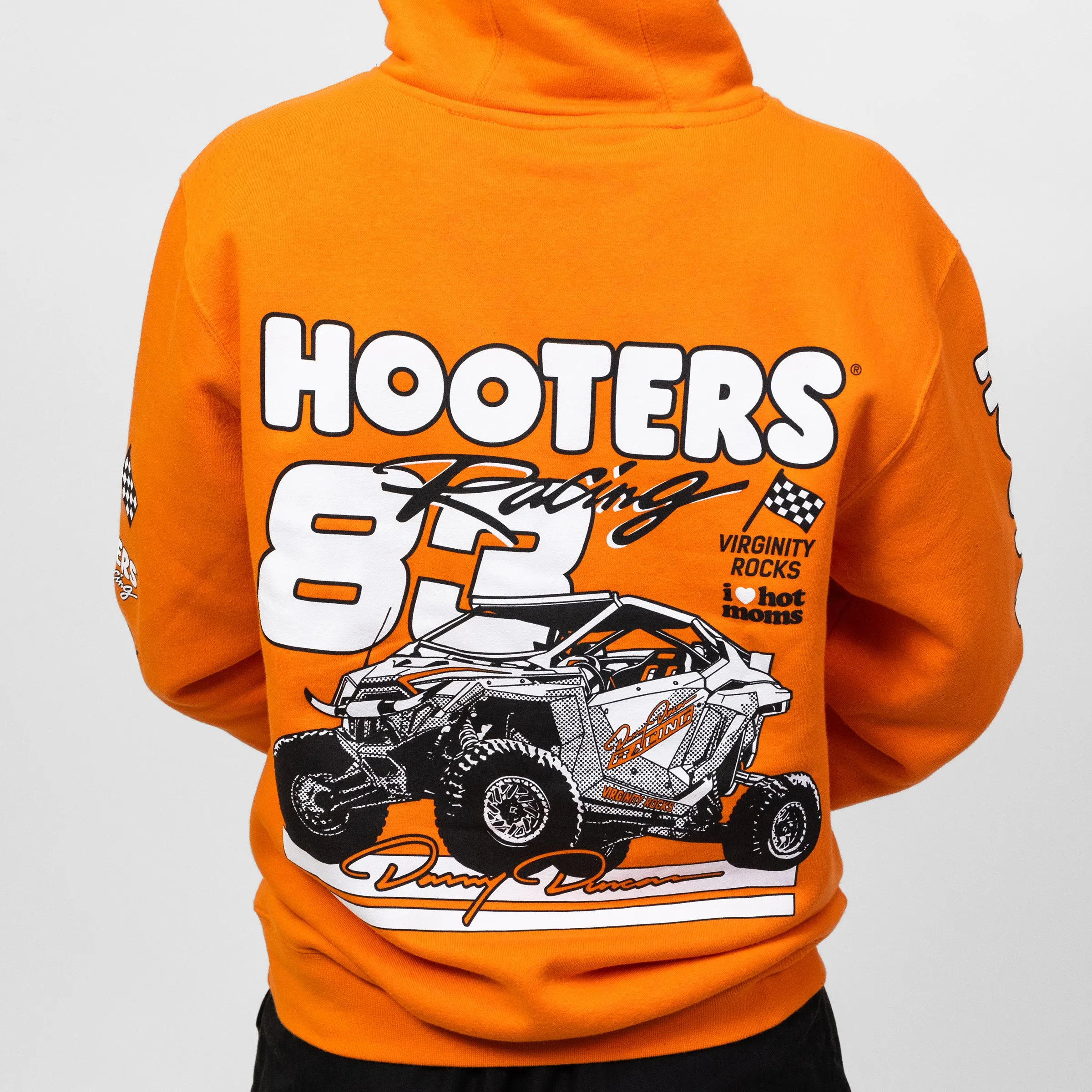 Rzr Racing Orange Hoodie