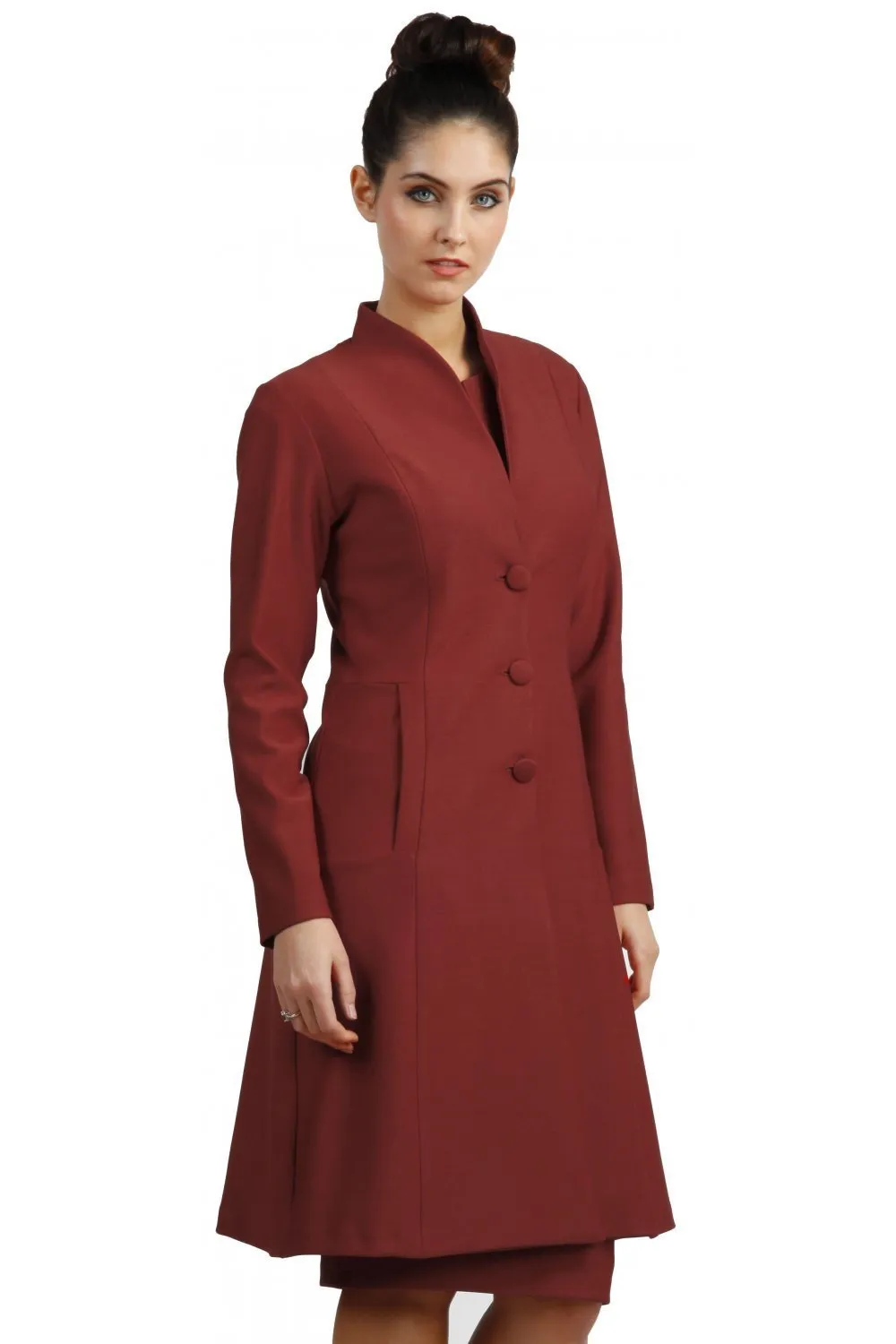 Seed Raquella Long Sleeve A-line Coat