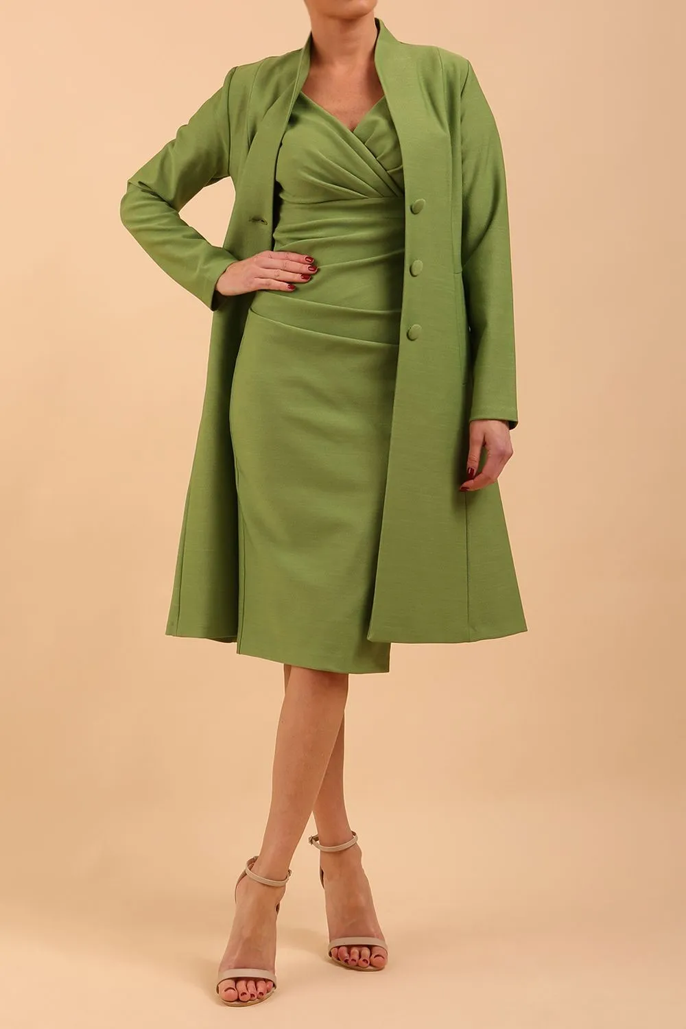 Seed Raquella Long Sleeve A-line Coat