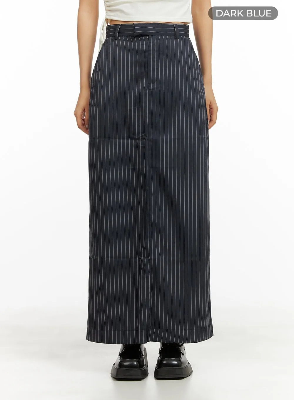 Stripe Maxi Skirt CY423