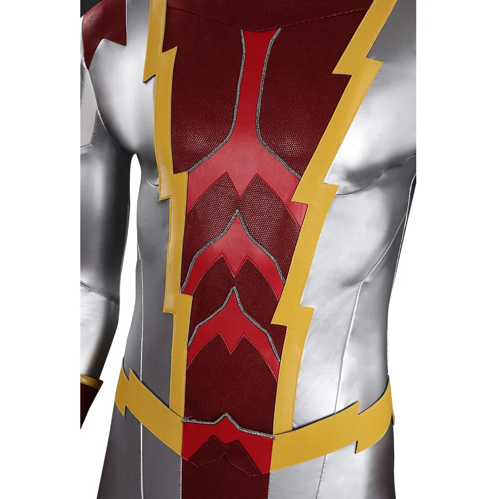 The Flash S7  Bart Allen Impulse Cosplay Costume Jumpsuit Outfits Halloween Carnival Suit