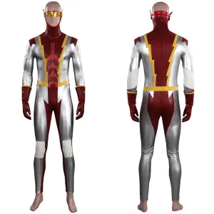 The Flash S7  Bart Allen Impulse Cosplay Costume Jumpsuit Outfits Halloween Carnival Suit