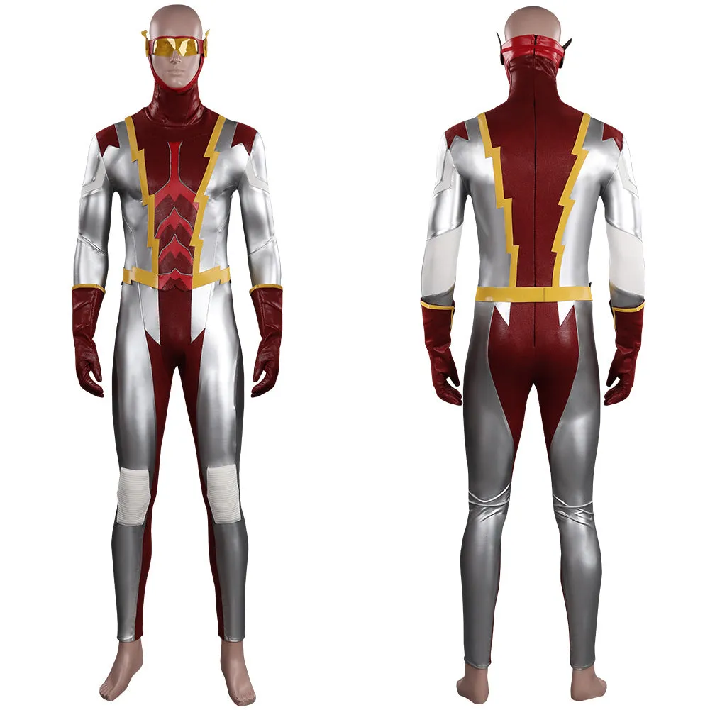 The Flash S7  Bart Allen Impulse Cosplay Costume Jumpsuit Outfits Halloween Carnival Suit