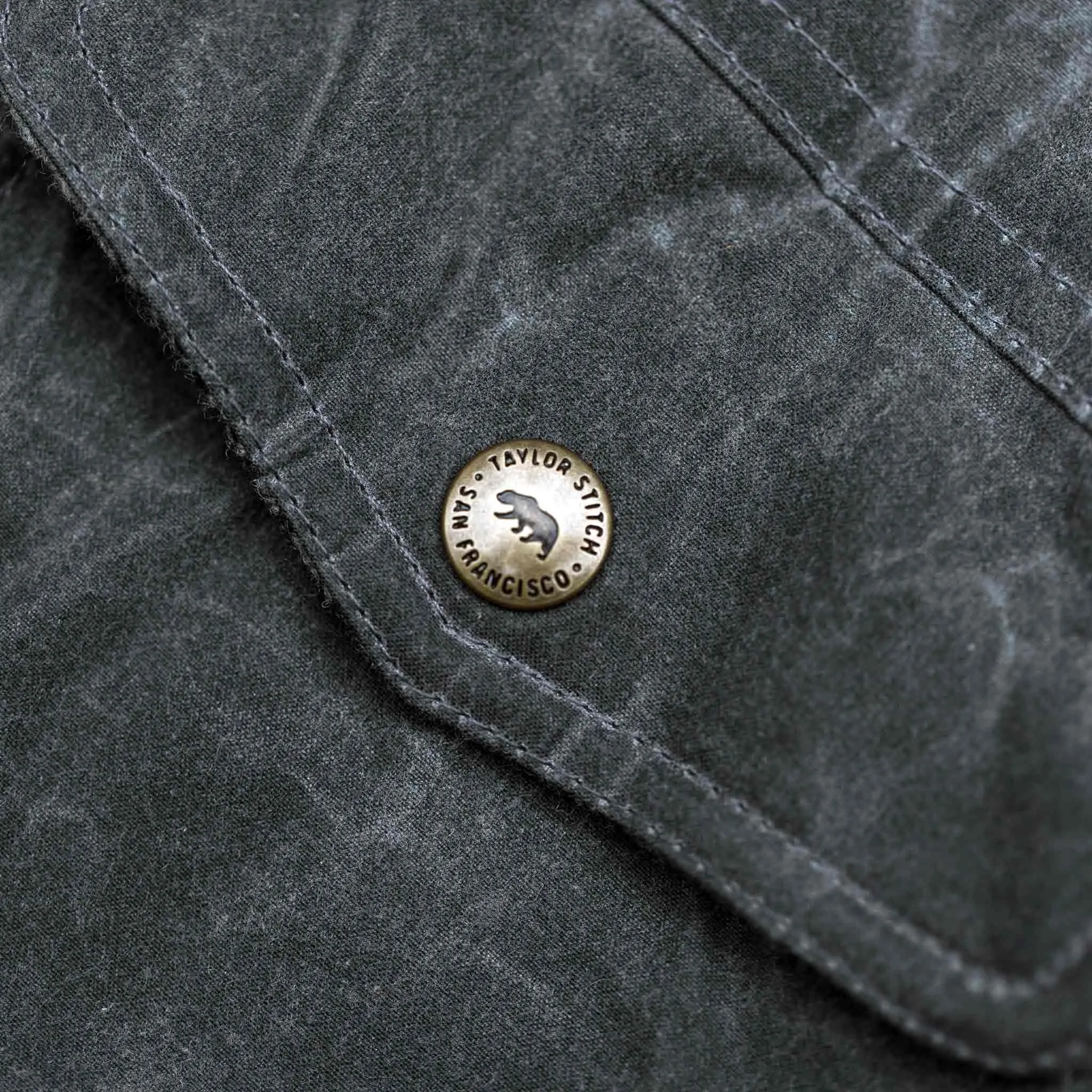 The Winslow Parka in Slate Wax Canvas