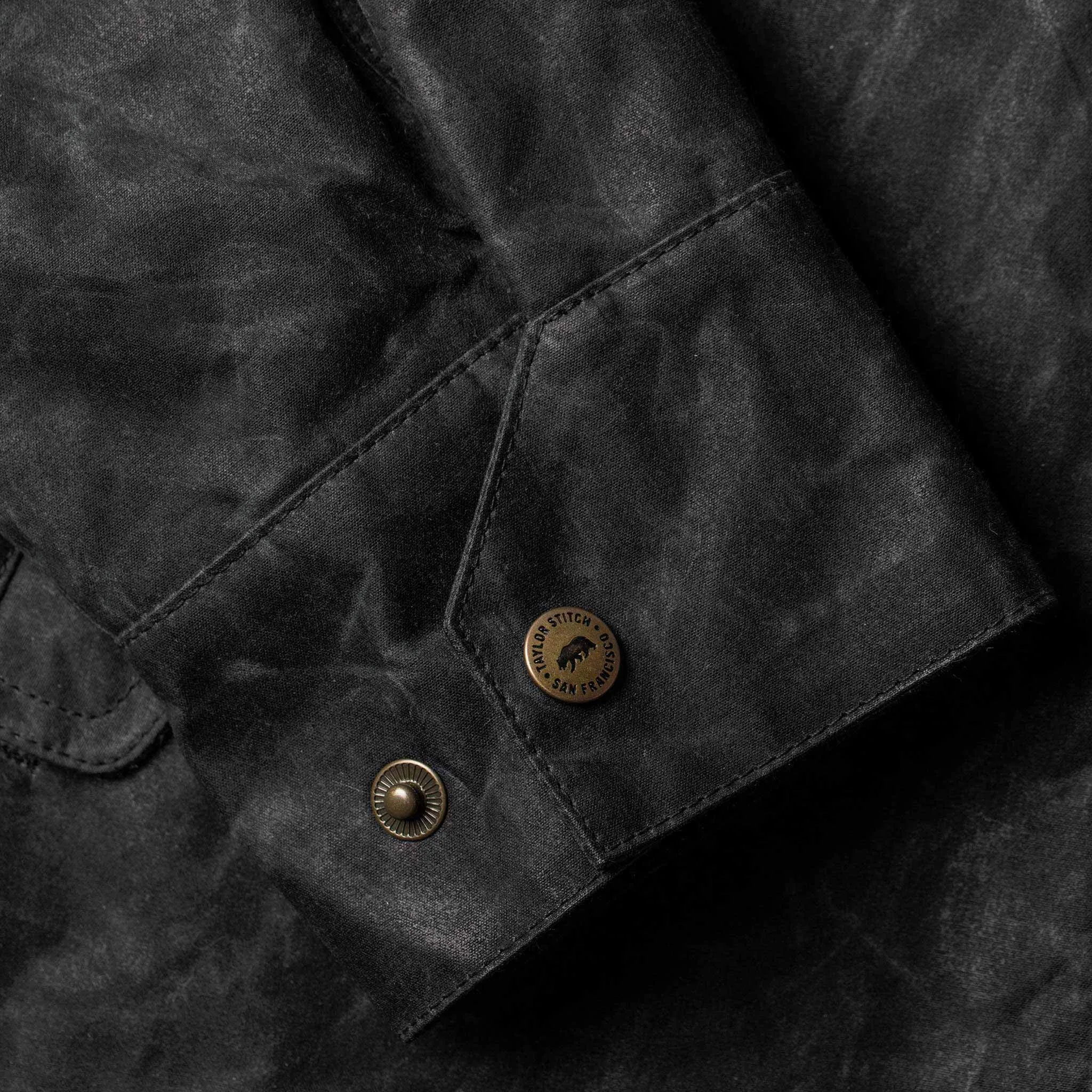 The Winslow Parka in Slate Wax Canvas