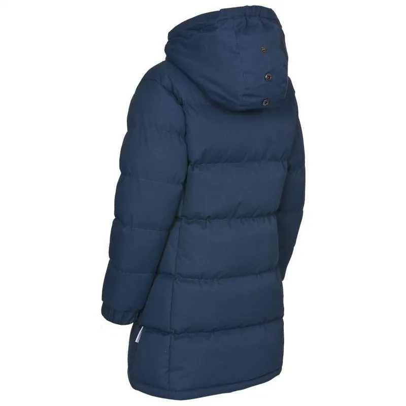 Trespass Tiffy Children's Waterproof Padded Coat - Navy Tone