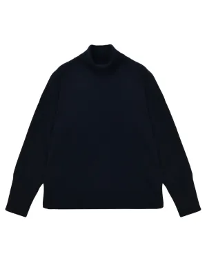 Turtleneck Loosefit Tunic_Dark Navy