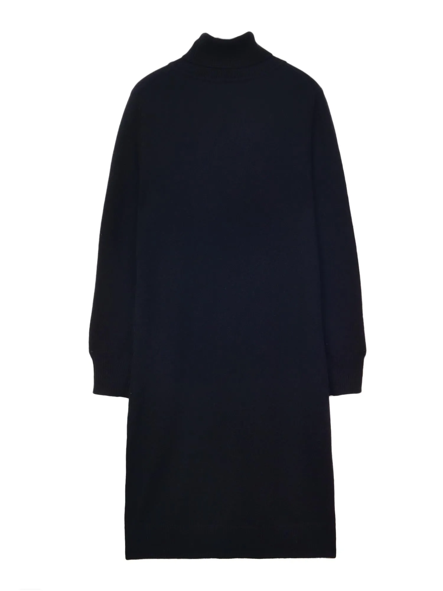 Turtleneck Slimfit Dress_Dark Navy