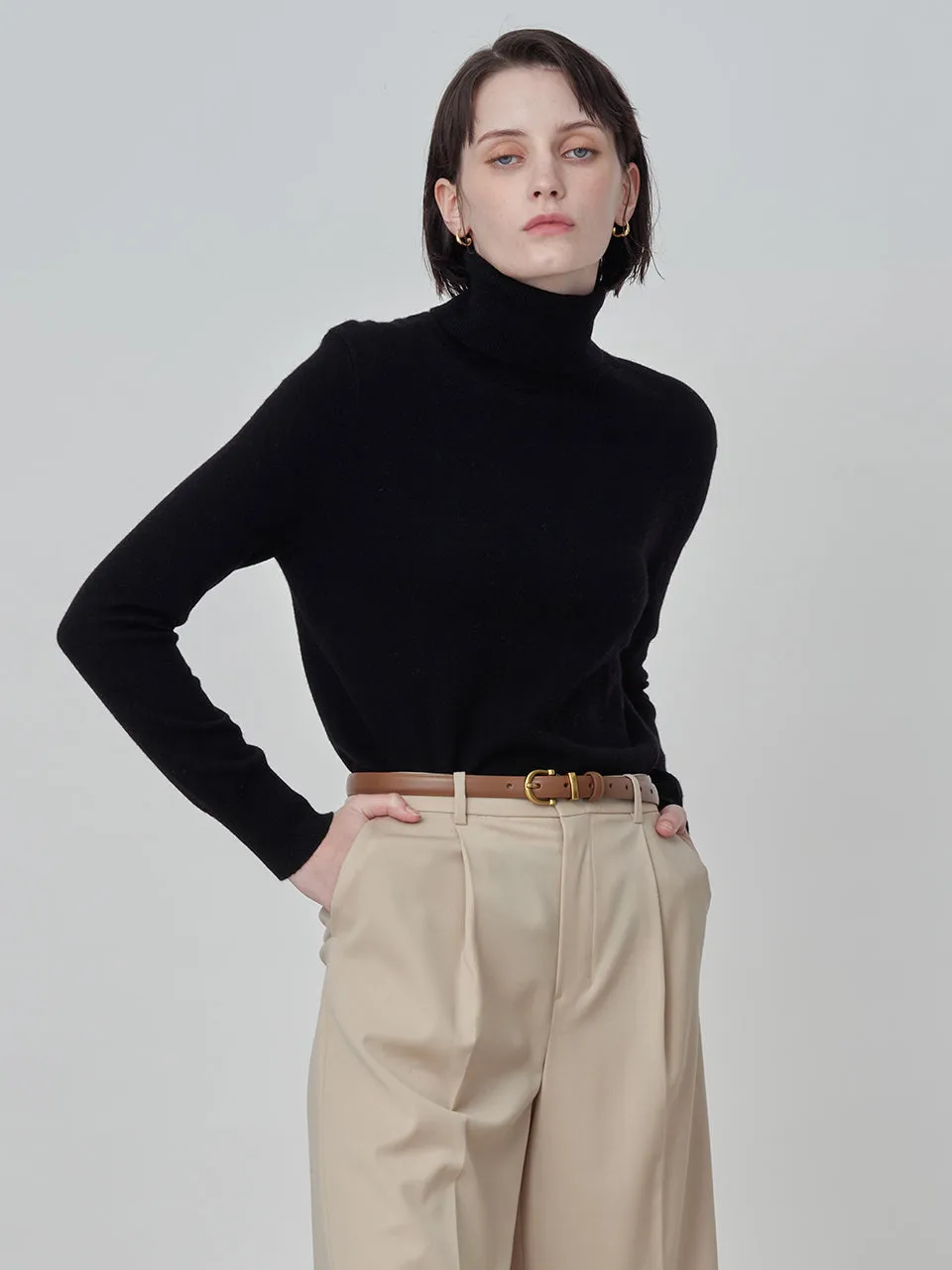 Turtleneck Sweater_Black