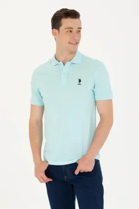 USPA Men's Nil Basic Polo Neck T-Shirt