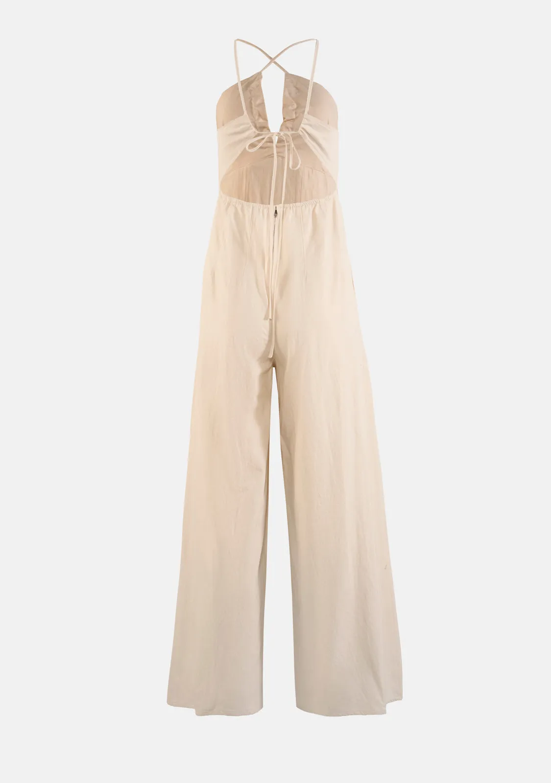 Washed Cotton Jumpsuit