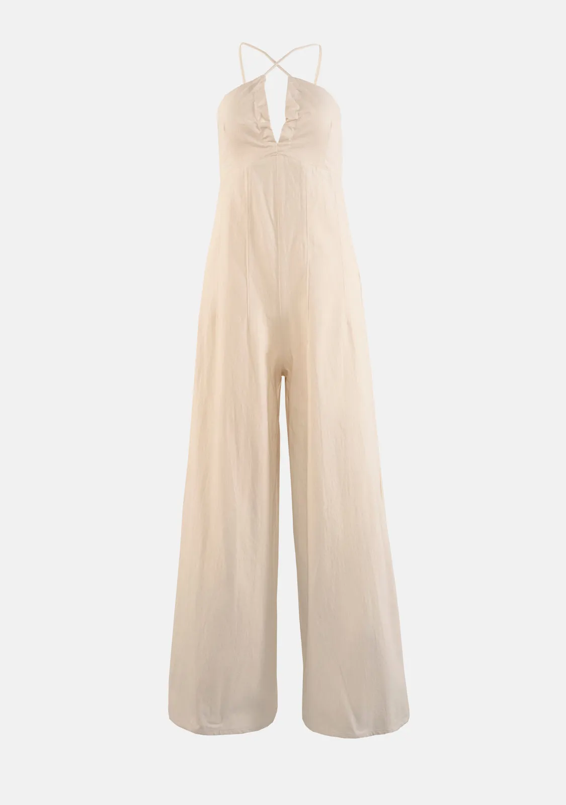 Washed Cotton Jumpsuit