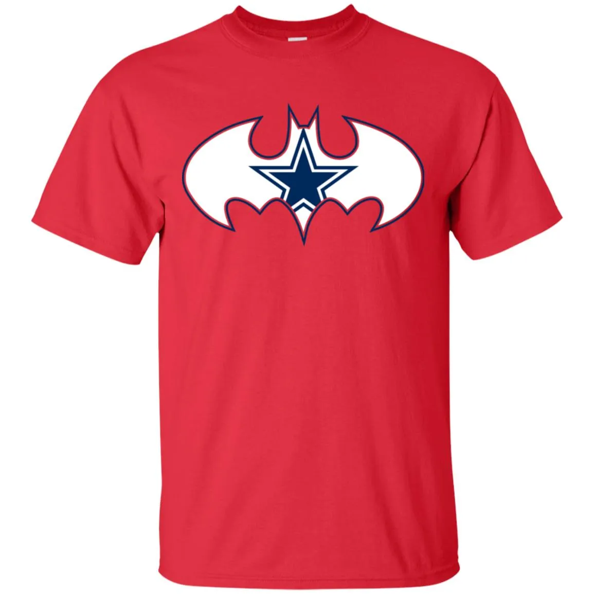 We Are The Dallas Cowboys Batman Nfl Mashup Men Cotton T-Shirt