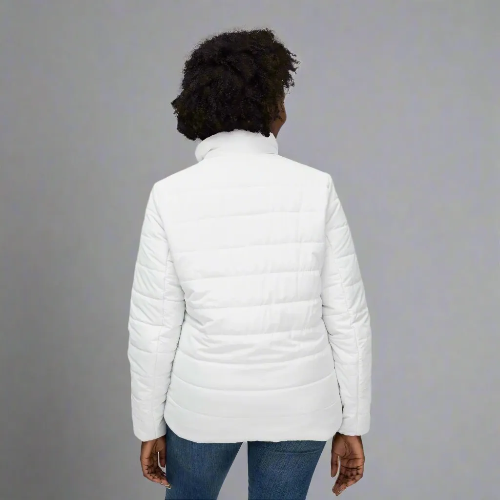 Weed and Science Lovers - Women’s Puffer Jacket (AOP)